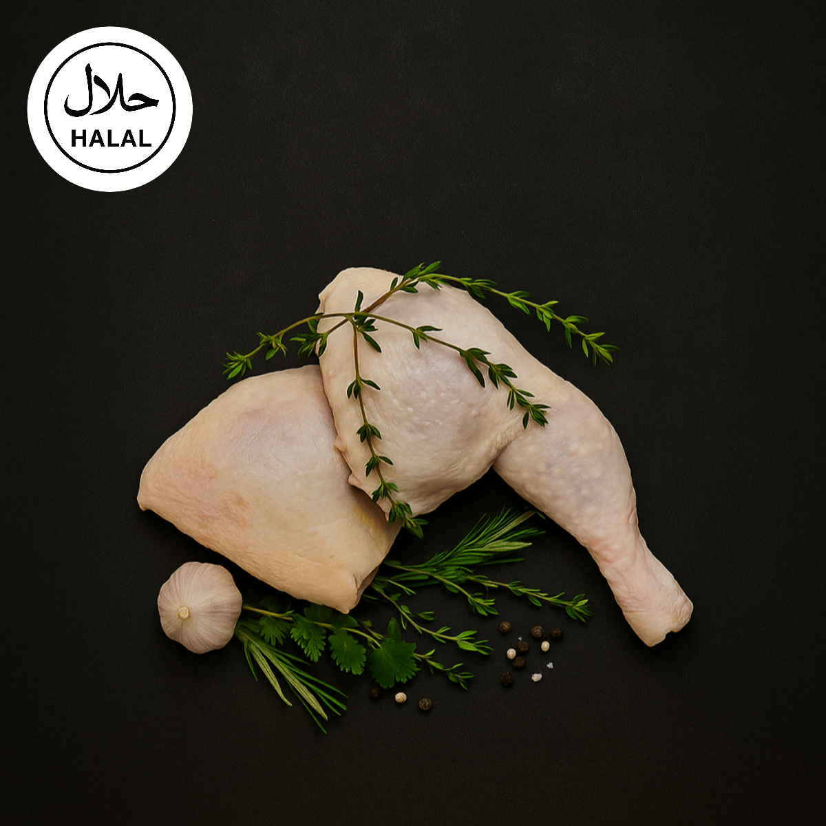 Large Chicken Leg Quarter - Halal