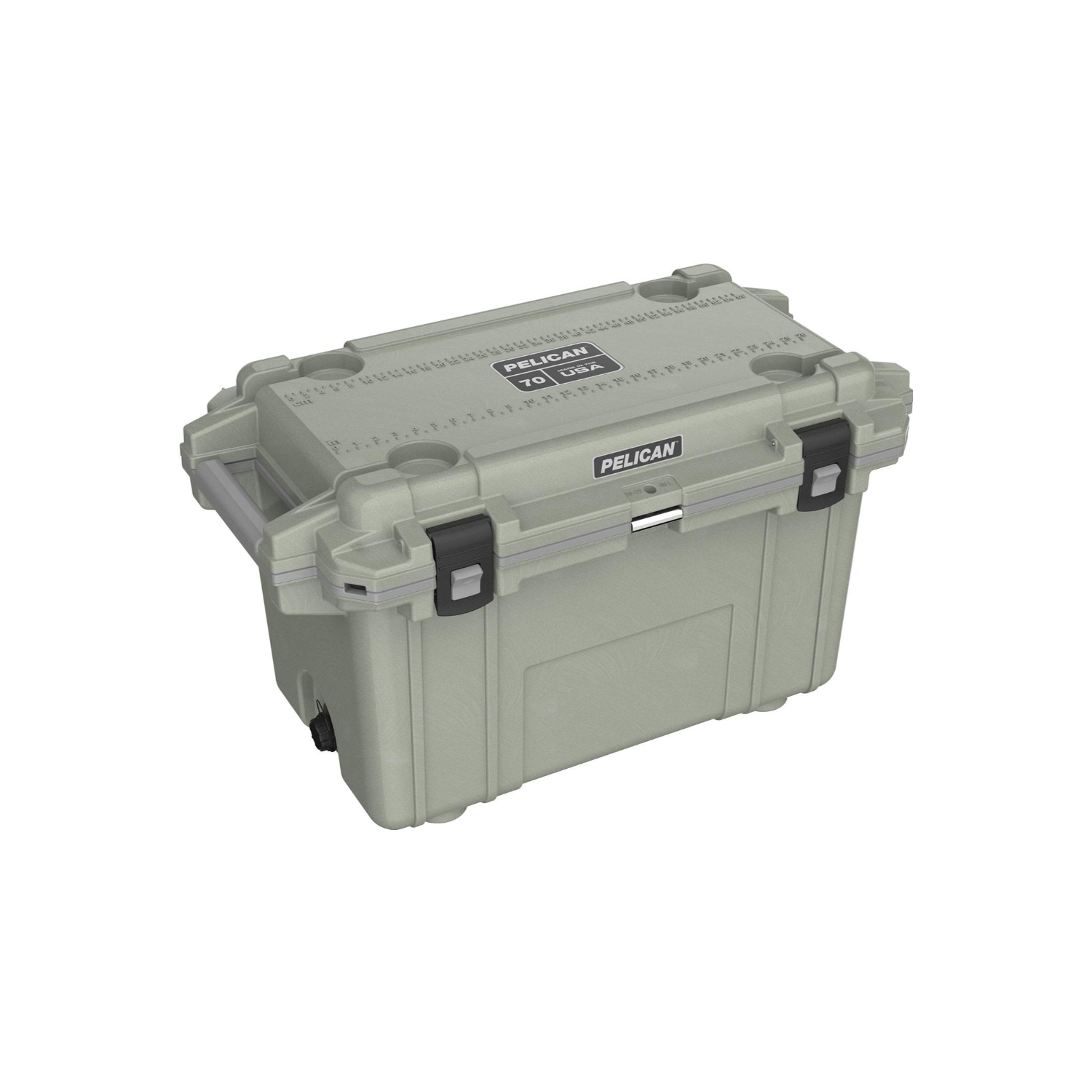Pelican 70QT Elite Cooler – Ultra-Rugged 70-Quart Cooler for Extended Outdoor Adventures & Food Transport